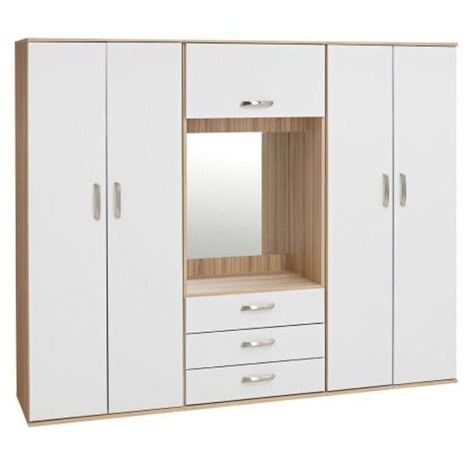 Wardrobe available Dm to order #namaslay #namaslayproducts #namaslaydesigns #namaslaydecor Simple Wardrobe Design, Ideas Armario, Bedroom Cupboard, Closet Design Layout, Modern Cupboard Design, Wardrobe Door Designs, Bedroom Cupboard Designs, White Wardrobe, Diy Wardrobe