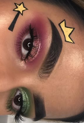 Píntєrєst: ✨@xoteanna3✨ Make Up Diy, Makeup Zombie, Halloweenský Makeup, Halloween Make-up Looks, Make Up Designs, Holloween Makeup, Cute Halloween Makeup, Neutrogena Makeup, Halloween Eye Makeup