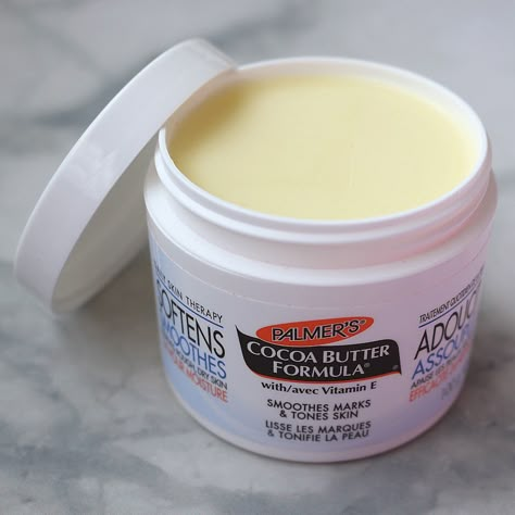 Palmer's Cocoa Butter Formula Original Solid Formula Jar Palmers Products, Cocoa Butter Lotion, Palmer's Cocoa Butter, Palmers Cocoa Butter, Cocoa Butter Formula, Body Hygiene, Basic Skin Care Routine, Bath And Body Care, Skin Care Kit