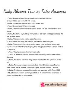 Free Printable Baby Shower True or False Game Baby Trivia Game, Virtual Baby Shower Ideas, Baby Shower Quiz, Baby Shower Girl Diy, Baby Trivia, Free Printable Baby Shower Games, Free Baby Shower Games, Space Bathroom, Nursery Rhymes Games