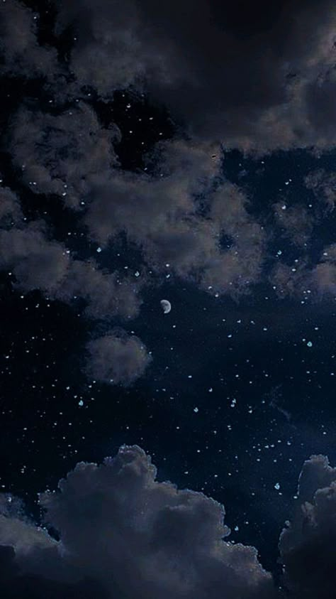 Wallpaper Backgrounds Night, Star Night Wallpaper, Wallpaper Moon And Stars, Stars And Moon Wallpaper, Stars In Night Sky, Sky Stars Night, Night Full Of Stars, Mobile Images, Night Sky With Stars