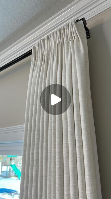 Curtain Hanging Ideas, Curtains And Blinds Together, Twopages Curtains, Curtain Designs Living Room, Curtains Over Blinds, White Curtains Living Room, White Curtains Bedroom, Blinds For Windows Living Rooms, High Curtains