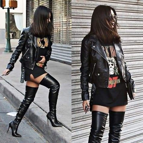 Mode Edgy, Styl Grunge, Skater Girl Outfits, Pastel Outfit, Rock Outfit, Rock Outfits, Neue Outfits, Looks Black, Looks Chic