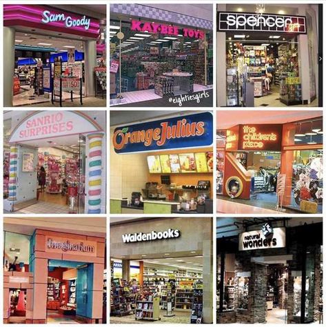 Remember these?? - Imgur 80s Mall, 1990s Nostalgia, Vintage Mall, Blockbuster Video, Mall Stores, Childhood Memories 90s, 90s Memories, 90s Childhood, My Childhood Memories