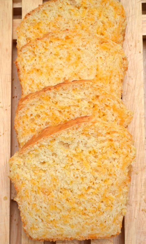 Cheddar Cheese Quick Bread, Cheddar Quick Bread, Cheese Quick Bread, Cheese Bread Recipe, Biscuit Rolls, Cheesy Bread, Bread Bun, Bread Machine Recipes, Quick Bread Recipes