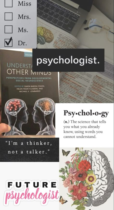 #psychology #dreamboard #psychologist #psychologistaesthetic #psychologymajor Psych Aesthetic, Clinical Psychology Student, Future Psychologist, Psychology Aesthetic, Psychology Wallpaper, Psychology Jobs, Forensic Psychologist, Dream Psychology, Psych Major