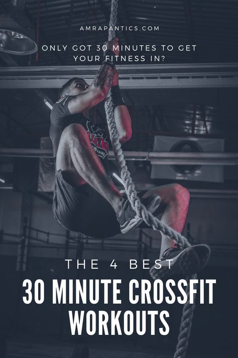 Only got 30 minutes for your workout? Want to make gains quick? Check out our favourite 30 minute CrossFit Workouts to get you fitter faster! Crossfit Workouts At Home No Equipment, 30 Minute Crossfit Workout, Crossfit Training Workouts, Emom Crossfit Workouts, 20 Minute Crossfit Workout, You Go I Go Workout, Full Body Crossfit Workout Gym, Fun Crossfit Workouts, Workout Of The Day Crossfit