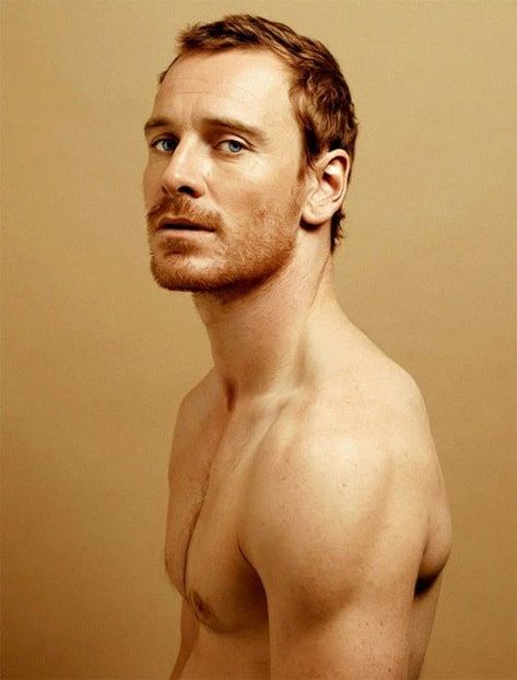 Red Head Celebrities, Michael Fassbender 300, Michael Fassbender Young, Michael Fassbender Shame, Short Hair With Beard, Red Hair Men, Redhead Men, Ranch Hand, Ginger Men