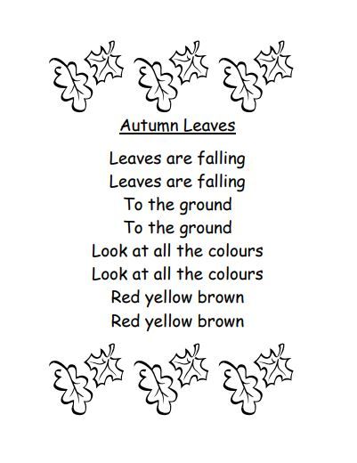 9 Autumn & Fall Poems for kids in Preschool, Kindergarten & Up in 2019 Leaf Lesson Plans, Leaf Lessons, Leaf Rubbing, Preschool Poems, Autumn Poems, Fall Lesson Plans, Leaf Craft, Circle Time Songs, Kindergarten Songs