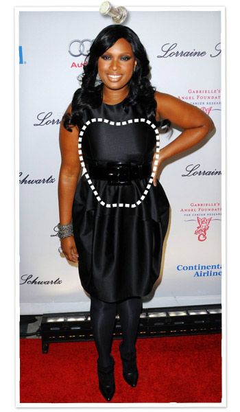 Apple body type - Jennifer Hudson Oval Body Shape, Dress Your Body Type, Apple Shaped Body, Apple Shape Fashion, Apple Body Type, Dresses For Apple Shape, Apple Body Shape, Plus Size Tips, Apple Body Shapes