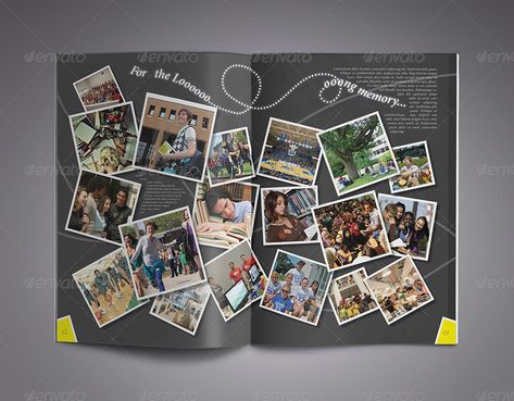 Yearbook Design Layout, Yearbook Template, Yearbook Spreads, Modern School, Yearbook Layouts, Yearbook Pages, Yearbook Covers, Inspiring Books, Yearbook Themes