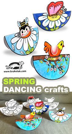 krokotak | BAHAR DANSI el sanatları Diy Spring Crafts For Kids, Krokotak Spring, Bee Crafts Preschool, Dancing Crafts, Cat Crafts Preschool, Spring Crafts For Preschoolers, Butterfly Craft For Kids, Spring Crafts Preschool, Kids Paper Crafts