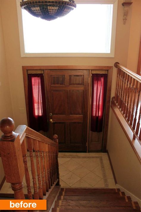 Split Foyer Entry, Split Foyer Remodel, Split Level Entry, Entry Makeover, Split Entry Remodel, Split Level Entryway, Split Level Remodel, Split Entry, Split Foyer