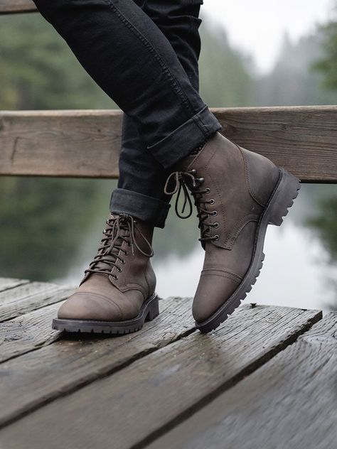 Boot Styles For Men, Men's Boots Outfit, Men’s Leather Boots, Tuesday Boots, Men’s Fashion Winter, Mens Brown Boots Outfit, Mens Dress Boots Outfits, Mens Clothing Styles Winter, Leather Boots Outfit Men