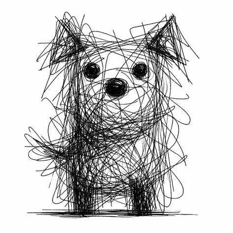 Adorable scribble art dog illustration in black and white sketch style | Premium AI-generated image Dog Day Care, Dog Pool, Scribble Art, Black And White Sketches, Free Motion Embroidery, Dog Day, Sketch Style, The Pub, Doodle Art Designs