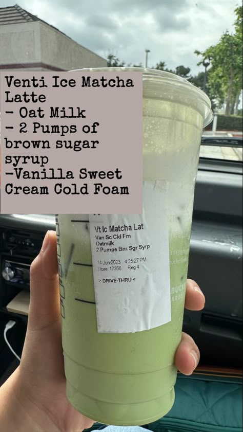 Matcha Latte Starbucks Order, Starbucks Matcha Order, Starbucks Matcha Green Tea Latte Recipe, Matcha Order, Ice Matcha Latte, Starbucks Matcha Green Tea, Matcha Latte Starbucks, Ice Matcha, Matcha Drink Recipes