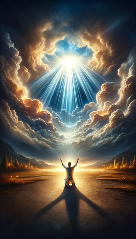 Beautiful Heaven Pictures, Christian Pictures Photography, Prayer Videos Christian, Prayer Background, Heaven Video, Jesus In Heaven, Heaven Artwork, Heaven Background, Open Heaven