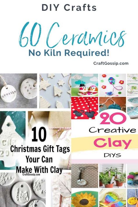 60 No Kiln Ceramic Craft Ideas – Polymer Clay No Kiln Clay Projects, Oven Bake Clay Ornaments Diy, Oven Baked Clay Projects, Diy Oven Bake Clay Recipe, Air Dry Clay Christmas Ornaments Diy Kids, Homemade Clay Ornaments Recipe, Oven Bake Clay Ideas, Diy Air Dry Clay Recipe No Cook, Ceramic Tutorials