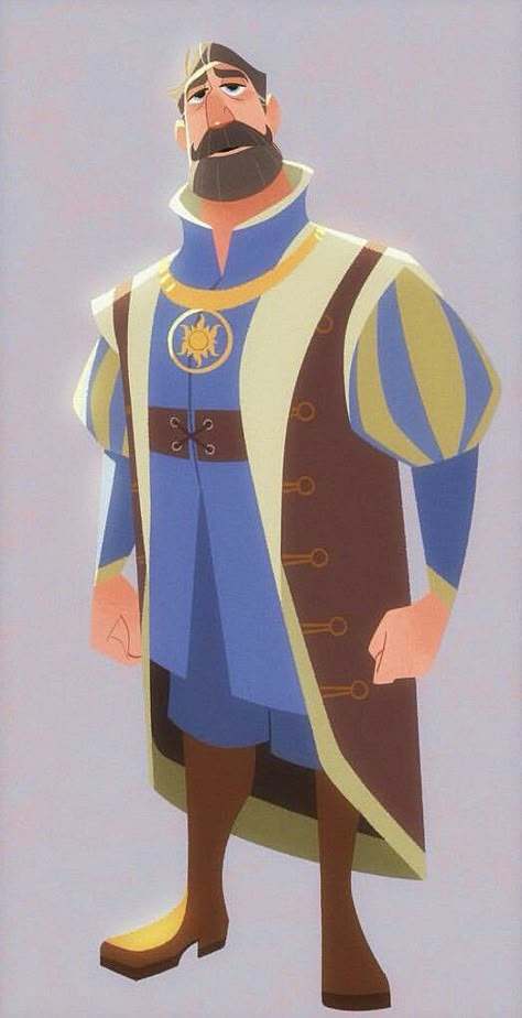 King Frederic from Tangled the series Bobby Pontillas, Tangled Tv Show, Disney Doll, Disney Cartoon Characters, Tangled The Series, Anime Child, Disney Dolls, Concept Art Drawing, Graphic Design Fun