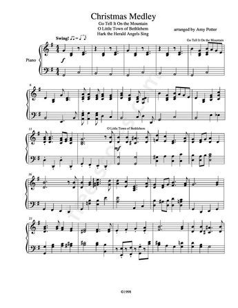 Free Flute Sheet Music, Christmas Piano Sheet Music, Printable Hymns, Free Violin Sheet Music, Popular Piano Sheet Music, Free Printable Sheet Music, Music Printables, Sheet Music Printable, Christmas Medley