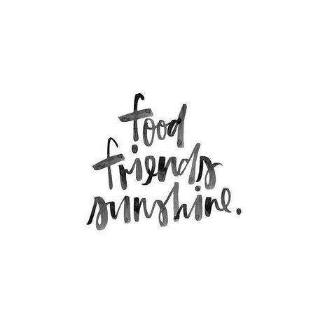 Food. Friends. Sunshine Under Your Spell, 20th Quote, Insta Captions, Summer Quotes, Food Quotes, Life Quotes Love, Sweet Quotes, Instagram Captions, Pretty Words