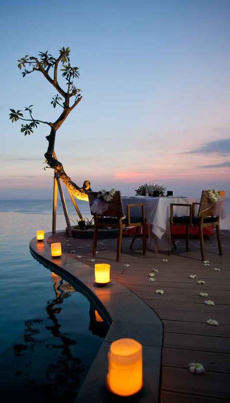 Bali | The List of Most Romantic Summer Getaways for an Unforgettable Time Winter Date Ideas, World Most Beautiful Place, Romantic Surprise, Romantic Home Decor, Romantic Vacations, Romantic Places, Romantic Homes, Romantic Dinners, Romantic Travel