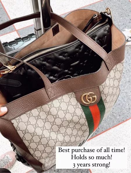 Gucci Tote Bag Outfit, Gucci Ophidia Bag Outfit, Dhgate Bags, Bag Spill, Gucci Ophidia Bag, Tote Bag Outfit, Arm Candies, Gucci Outfit, Dream Bags