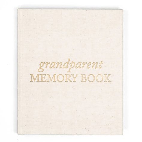 Grandparent Memory Book & Photo Album | Christmas Gift - Faire Gifts For Great Grandparents, Gifts For Grandad, Grandma Journal, Best Gifts For Grandparents, Gifts For New Grandma, Grandparents Christmas Gifts, Grandparents Christmas, Gifts For Grandpa, Memory Journal