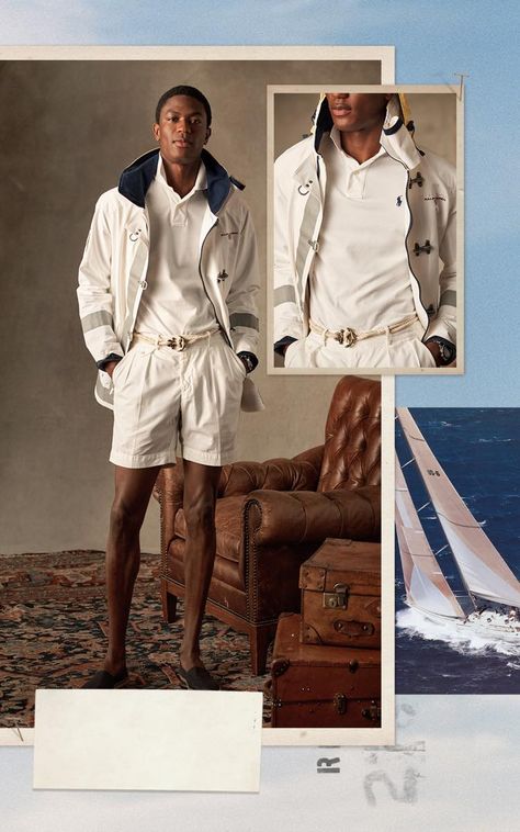 Nautical Fashion Men's, Nautical Fashion Men, Yacht Outfit, Gangster Outfit, Guys Fashion Casual, Rugby Fashion, Classic Sailing, 90’s Aesthetic, Preppy Mens Fashion