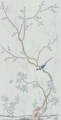 Chinese Wallpaper, Look Wallpaper, Hand Painted Wallpaper, Silk Wallpaper, Traditional Interior Design, Chinoiserie Wallpaper, Luxury Wallpaper, A Wallpaper, High Quality Wallpapers