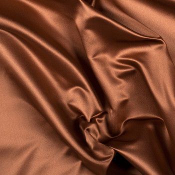 Dachshund Silk Duchesse Satin Brown Home Screen, Satin Fashion, Silk Satin Fabric, Violet Eyes, Duchess Satin, Elegant Fabric, Mood Fabrics, Brown Satin, Brown Silk