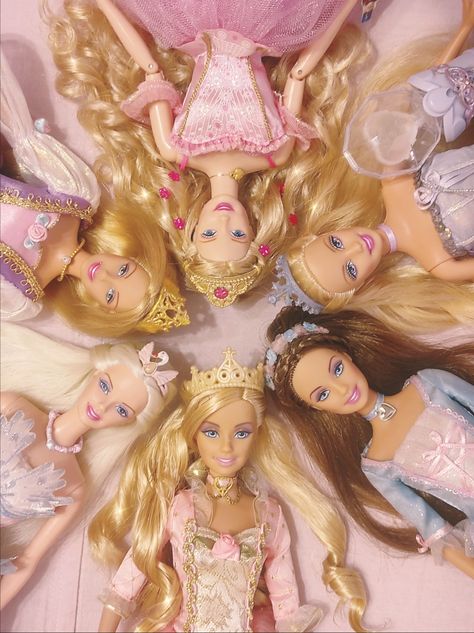 Barbie dolls movie princess Barbie Nostalgia, Princess Barbie Dolls, Barbie Collector Dolls, Barbie Cartoon, Doll Aesthetic, Im A Barbie Girl, The 2000s, Barbie Princess, Barbie Dream