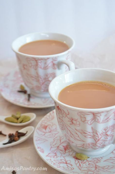 A hot spiced tea recipe that is absolutely flavorful and unforgettable. The aroma and creaminess in the little cup is beyond this world. Hot Spiced Tea Recipe, Spiced Tea Recipe, Spiced Tea, Cups Of Tea, Perfect Cup Of Tea, Sense Of Touch, Spice Tea, Eastern Cuisine, Tea Recipe