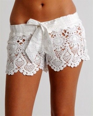 Have to Have...got to have the shorts to match the dress & wedding Lace Short, Shorts White, Lace Shorts, My Dream, Products I Love, Dream Closet, Dress Up, Craft Ideas, I Want