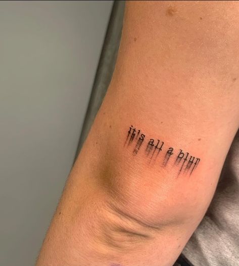 Cool Words Tattoos, Uncommon Tattoos Ideas, Tattoos For Women That Represent Strength, Tattoo Ideas For Loneliness, Nothing Is Real Tattoo, Eyes Of Lies Tattoo, This Is The Way Tattoo, Big Hip Tattoos Women, Day By Day Tattoo