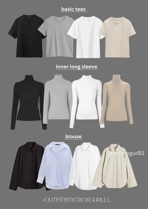 Basic Outfits Minimalist Wardrobe, Athleisure Capsule Wardrobe, Basic Capsule Wardrobe, Capsule Wardrobe 2023, Minimalist Wardrobe Capsule, Capsule Wardrobe Women, Capsule Wardrobe Casual, College Wardrobe, Capsule Wardrobe Essentials