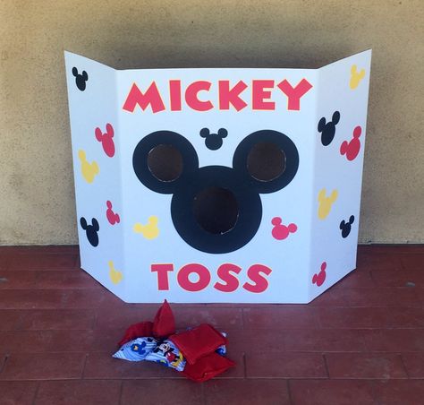 Mickey Mouse And Minnie Mouse Birthday Party Ideas, Mickey And Minnie Birthday Party Games, Mickey Mouse Themed Games, Mickey Games For Party, Mickey Mouse 1sr Birthday Party, Mickey Mouse Birthday Games Activities, Mickey Mouse Clubhouse Birthday Party Games, Mickey Birthday Party Games, Mickey Birthday Games