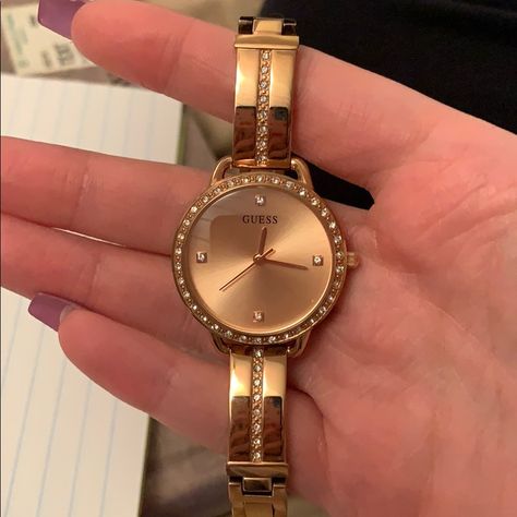 Female Guess Watch Bought From Guess Store Brand New, Worn Once. Comes With All Links, Can Change Size. Guess Watches Women, Guess Women Watches, Guess Watches, Best Watch Brands, Guess Watch, Girls Watches, Women Wrist Watch, 2024 Vision Board, 2024 Vision