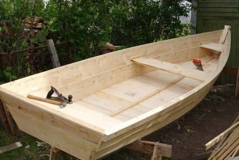 Mud Boats, Boat Construction, Small Pontoon Boats, Shanty Boat, Wood Boat Building, Dinghy Boat, Model Boats Building, Free Boat Plans, Model Boat Plans