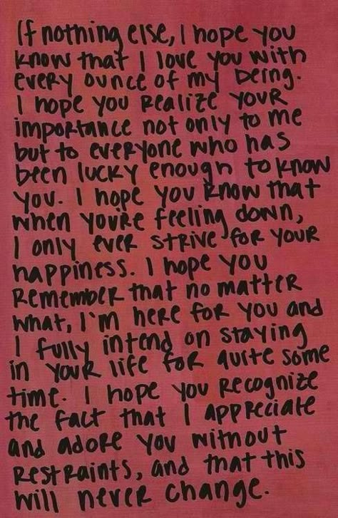 I Hope You Know That I Love You Pictures, Photos, and Images for Facebook, Tumblr, Pinterest, and Twitter Getting Made Fun Of Quotes, Jail Mail Ideas Love Letters, I Heart Me, Bf Ideas, Bf Gift, Boyfriend Scrapbook, I Hope You Know, Boyfriend Quotes, Personal Quotes