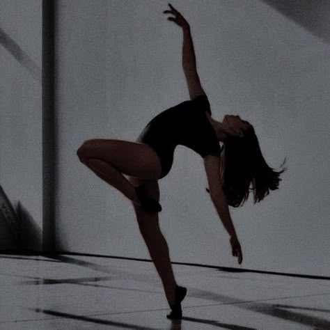 Dancing, A Woman, Wall, White, Black