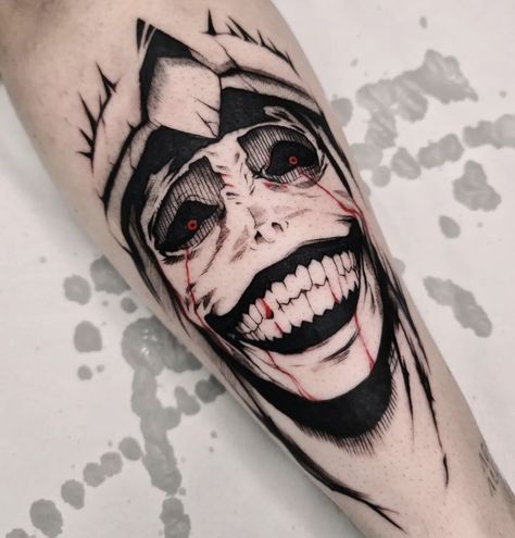 Oni Mask Tattoo, Uv Tattoo, Men Tattoos Arm Sleeve, Taurus Tattoos, Naruto Tattoo, Cartoon Character Tattoos, Flash Tattoo Designs, Creepy Tattoos, Mask Tattoo