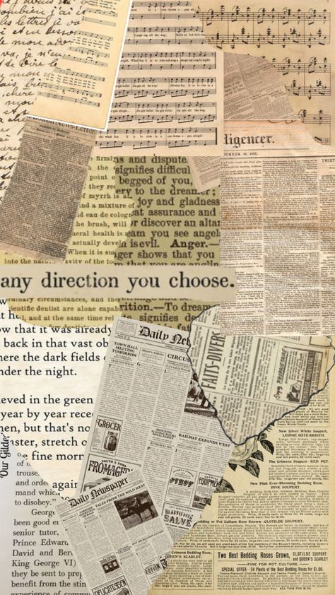 Vintage Design For Scrapbook, Newspaper Wallpaper, Newspaper Collage, Newspaper Background, Vintage Paper Printable, Book Art Projects, Vintage Paper Background, Water Poster, Vintage Newspaper