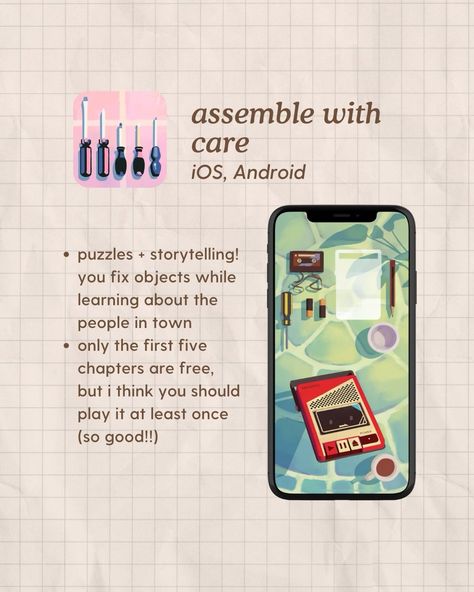 cozy game recs for both ios and android?? plus a game code?? never say i don’t take care of y’all 😤 Aesthetic Mobile Games, Cozy Gaming Aesthetic, Cute Comfy Aesthetic, Cute Apps, Games For Iphone, Games Iphone, Decorating Games, Aesthetic Apps Games, Comfy Aesthetic