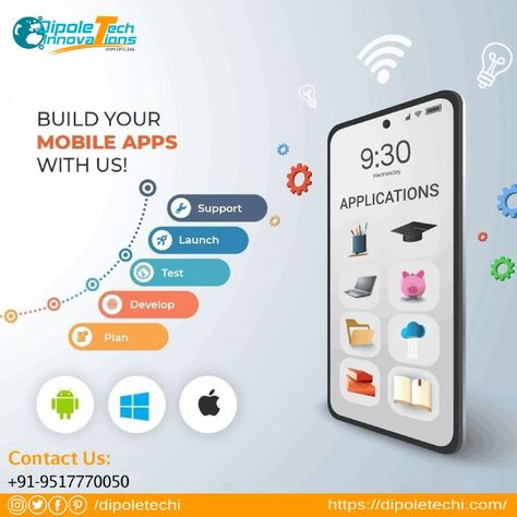 Mobile App Development Social Media Post, It Company Social Media Post, Mobile App Creative Ads, Mobile App Development Creative Ads, App Development Ads, Web Development Creative Ads, Mobile Poster Design, App Advertising Design, App Development Creative Ads