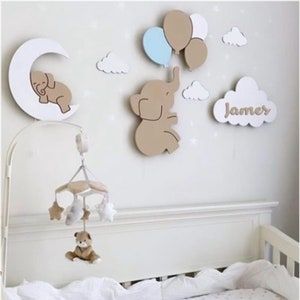 Baby Room Lamps, Elephant Baby Rooms, Elephant Lamp, Elephant Nursery Decor, Baby Room Themes, Baby Room Lighting, Nursery Lighting, Baby Boy Room Decor, Baby Night Light