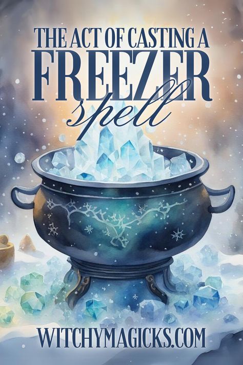 Learn the mystical technique of casting a freezer spell with our guide! Explore the art of harnessing energy to bind negative influences and promote harmony. From gathering ingredients to performing the ritual, discover how to create a magical barrier against unwanted energies. Let's embark on a journey of protection and empowerment as we master the art of freezer spells.   #FreezerSpell #BindingNegativity #Harmony #Protection #MagicTechniques #Empowerment #Spell #Spellcraft #WitchyMagicks Spell To Bind An Enemy, Freezer Spells For Protection, Freeze Spell Witchcraft, Freezer Binding Spell, How To Cast A Spell, Freezer Spell For Enemy, Witchy Hobbies, Freezing Spell, Banishing Powder