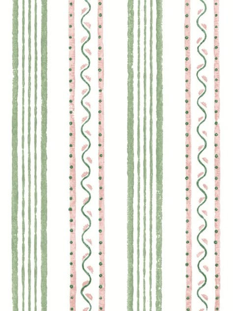 Green And Pink Wallpaper, Graphic Paper, Stripes Pattern Design, Hand Printing, Stripe Wallpaper, Textile Pattern Design, Phone Wallpaper Patterns, Painted Paneling, Striped Wallpaper