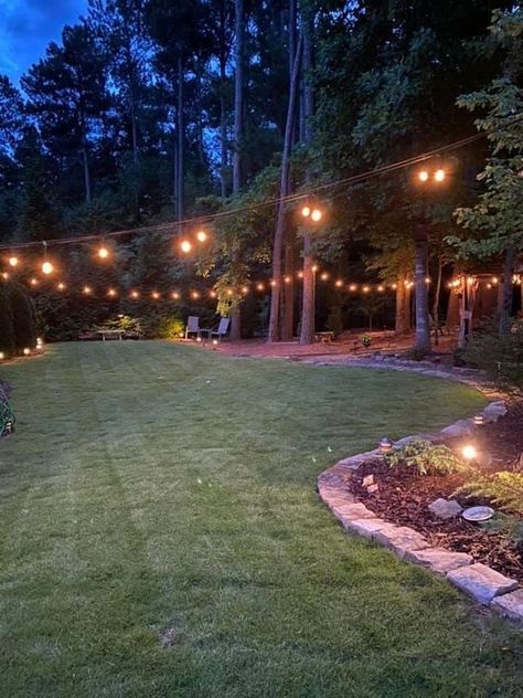 ✸This Old Stomping Ground✸ on Tumblr Country Backyards, Large Backyard Landscaping, Big Backyard, Large Backyard, Backyard Inspiration, Backyard Inspo, Backyard Fire, Outdoor Decor Backyard, Backyard Makeover