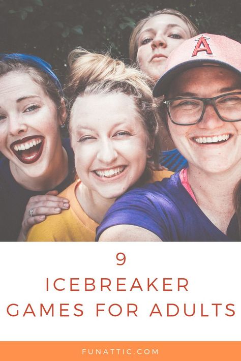 These icebreaker games will allow you to break the awkward silence, as well as get to know more about the people you are talking to. #IcebreakerGamesForLargeGroups #IcebreakerGamesForAdults Large Group Ice Breaker Games Team Building Activities, Get To Know You Games For Adults Small Groups, Mom Group Ice Breakers, Games To Get To Know People, Small Group Get To Know You Games, Icebreaker Activities For Adults Small Groups, Ice Breakers For Small Groups, Ice Breaker Ideas For Adults, Ice Breakers For Large Groups Of Adults